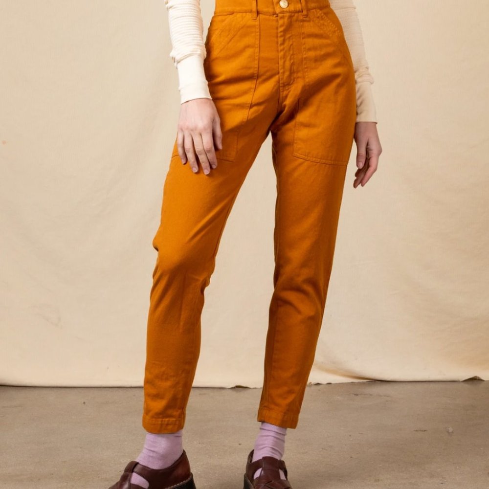 XXS Big Bud Press - PENCIL PANTS - SPICY MUSTARD